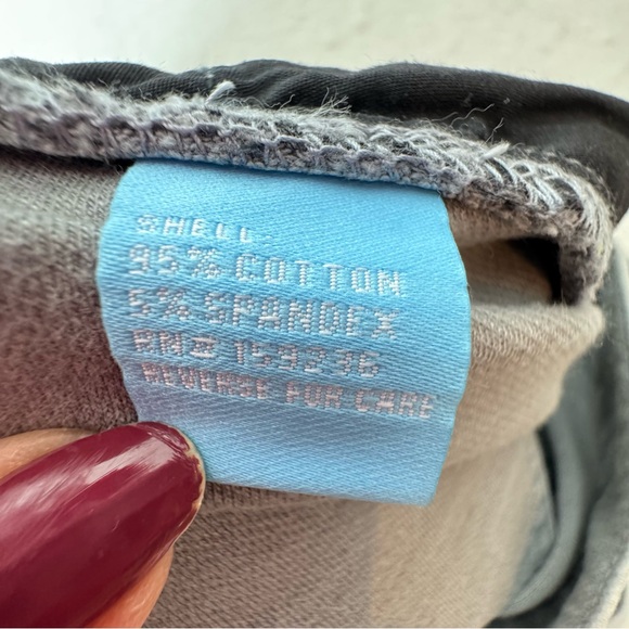 J. McLaughlin Treva Grey Skinny Jeans Front Side Zipper Pocket Size 8 - Picture 7 of 9